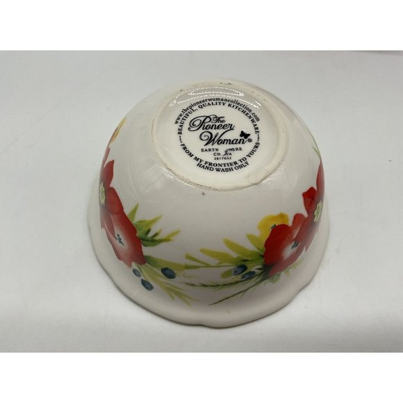 Pioneer Woman ~ Set Of 4 Nesting Measuring Bowls ~ Vintage Floral Kitchenware - Picture 13 of 16